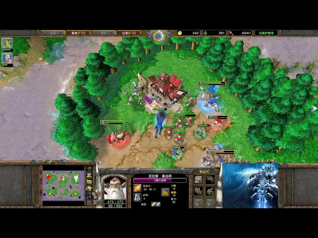 【补给时间差】魔兽争霸大帝解说 fly vs sok ei